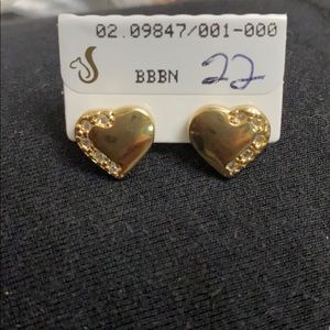 Earrings laminated in 18k gold
